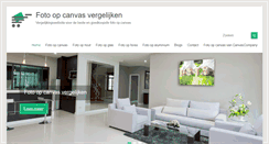 Desktop Screenshot of canvasvergelijken.nl