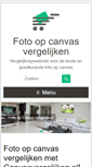 Mobile Screenshot of canvasvergelijken.nl